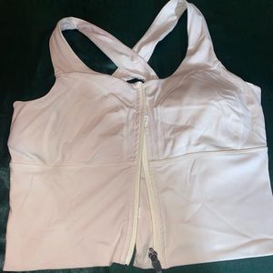 White sports tank